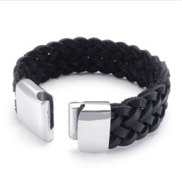 Pulseira De Couro De Titânio De Qualidade Estável E Cores Delicadas Com Design Hábil