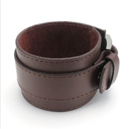 Pulseira De Couro De Titânio De Fabricação Habilidosa, Cores Delicadas E Qualidade Confiável