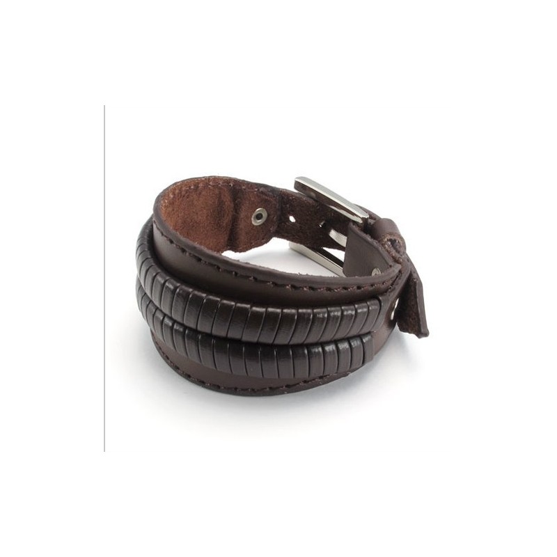 Pulseira De Couro De Titânio De Fabricação Habilidosa, Cores Delicadas E Qualidade Confiável