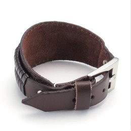 Pulseira De Couro De Titânio De Fabricação Habilidosa, Cores Delicadas E Qualidade Confiável