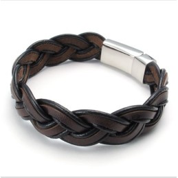 Pulseira De Couro De Titânio De Qualidade Estável E Cores Delicadas Com Design Hábil
