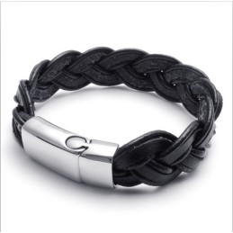 Pulseira De Couro De Titânio De Qualidade Estável E Cores Delicadas Com Design Hábil