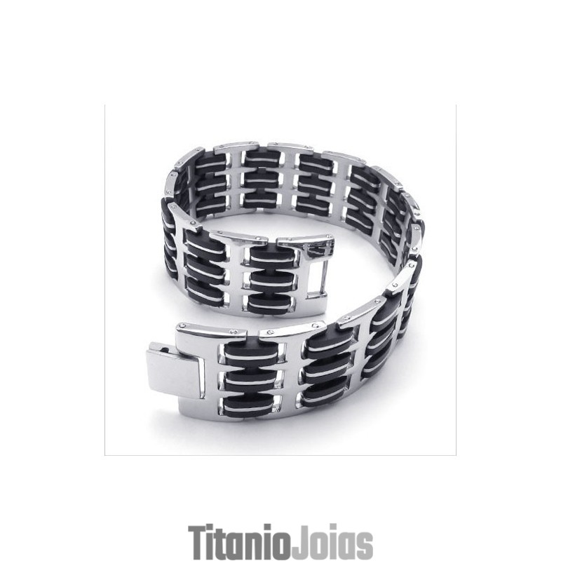 Pulseira De Titânio Com Formato Elegante E Cores Delicadas De Excelente Qualidade Pulseira De Titânio Com Formato Elegante E Cores Delicadas De Excelente Qualidade