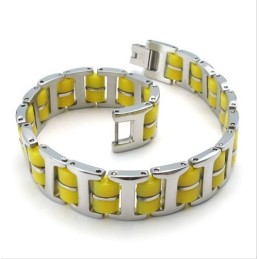 Fabricação Habilidosa, Brilho De Cor, Qualidade Confiável, Pulseira De Titânio