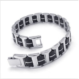 Pulseira De Titânio De Qualidade Confiável E Cores Delicadas Finamente Processadas