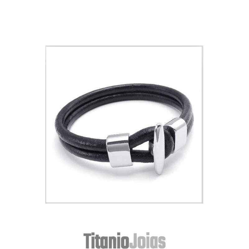 Pulseira De Couro De Titânio De Qualidade Estável E Cores Delicadas Com Design Hábil Pulseira De Couro De Titânio De Qualidade Estável E Cores Delicadas Com Design Hábil
