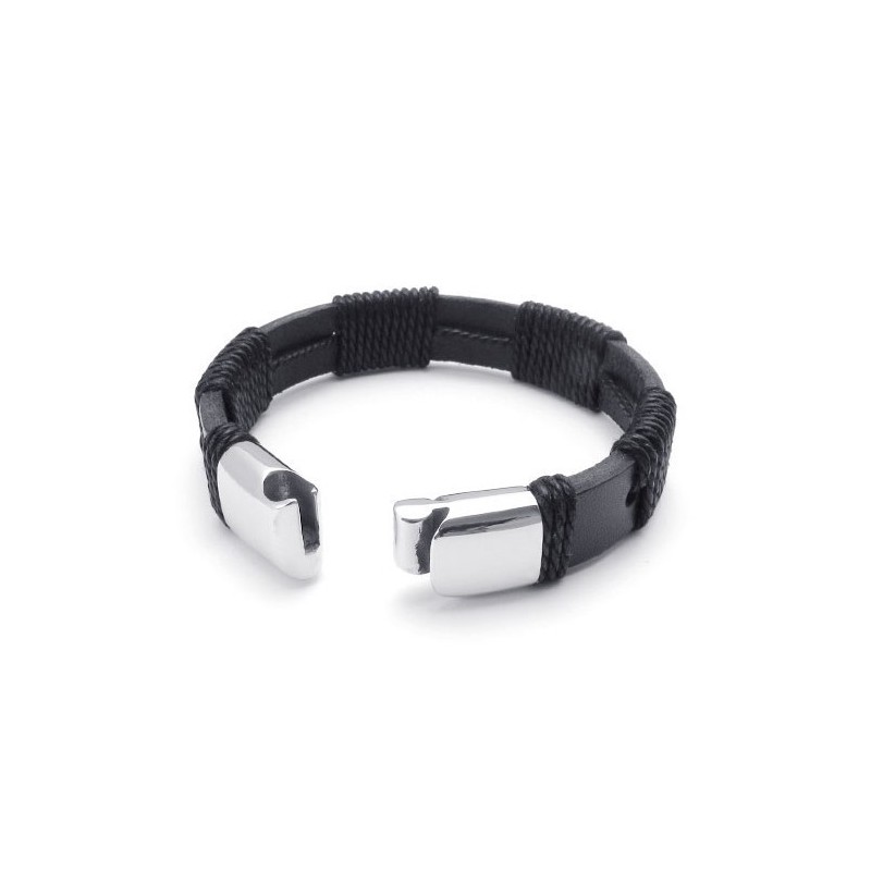 Pulseira De Couro De Titânio Com Design Hábil, Cores Delicadas E Qualidade Confiável