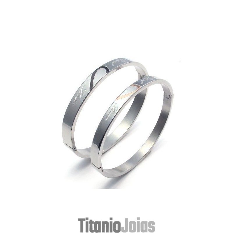 Pulseira De Titânio Com Formato Elegante, Cor Brilhante E Excelente Qualidade Pulseira De Titânio Com Formato Elegante, Cor Brilhante E Excelente Qualidade