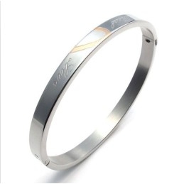 Pulseira De Titânio Com Formato Elegante, Cor Brilhante E Excelente Qualidade