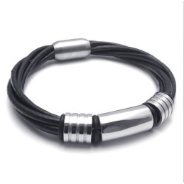 Pulseira De Couro De Titânio De Fabricação Habilidosa, Cores Delicadas E Qualidade Confiável