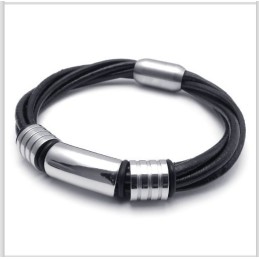 Pulseira De Couro De Titânio De Fabricação Habilidosa, Cores Delicadas E Qualidade Confiável