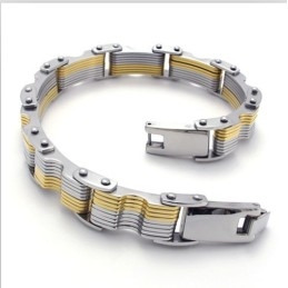 Pulseira De Titânio De Qualidade Estável E Brilho De Cor Finamente Processada