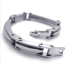 Fabricação Habilidosa, Brilho De Cor, Qualidade Confiável, Pulseira De Titânio