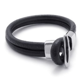 Pulseira De Couro De Titânio De Fabricação Habilidosa, Cores Delicadas E Qualidade Confiável