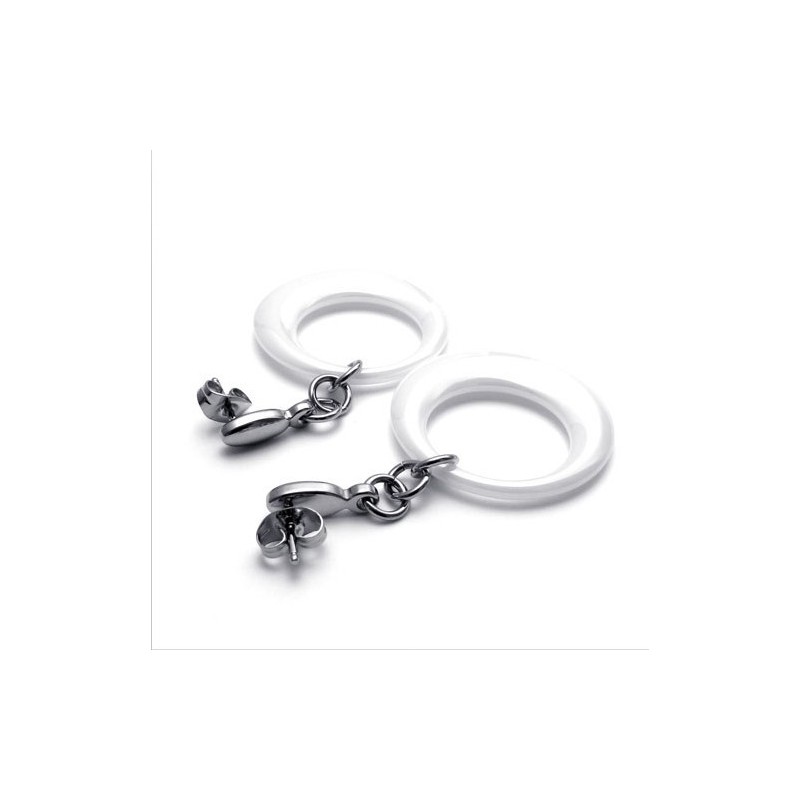 Brincos De Titânio Com Formato Elegante, Cores Delicadas E Qualidade Estável Brincos De Titânio Com Formato Elegante, Cores Delicadas E Qualidade Estável
