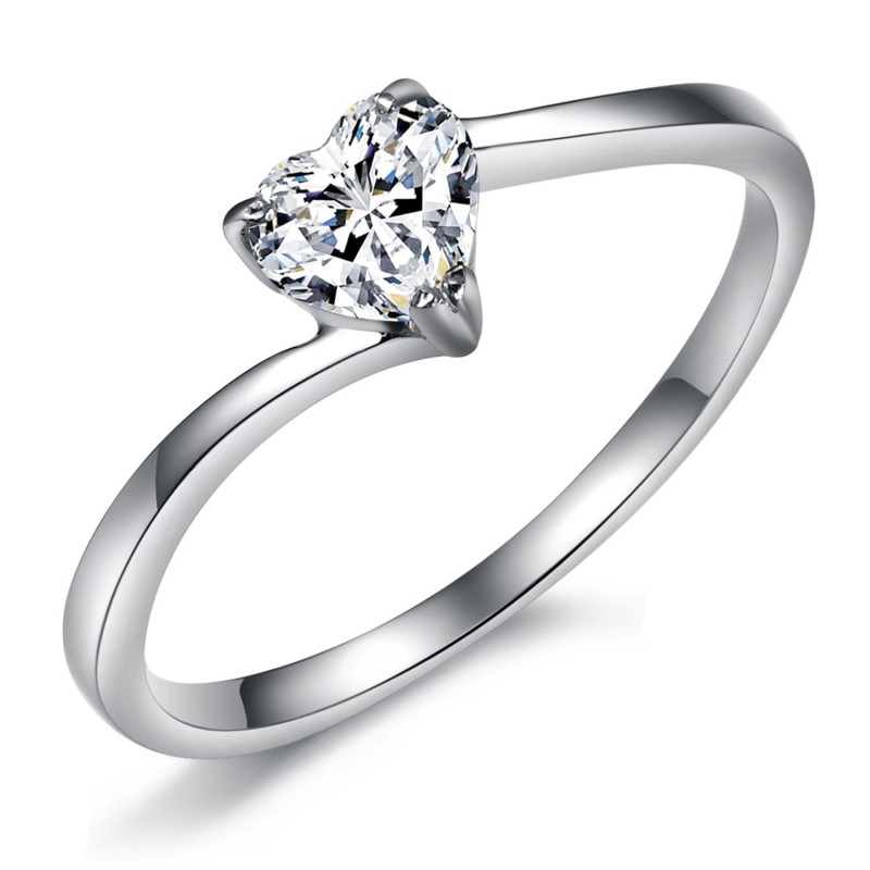 Anel De Titânio Feminino De Excelente Qualidade Com Strass Anel De Titânio Feminino De Excelente Qualidade Com Strass