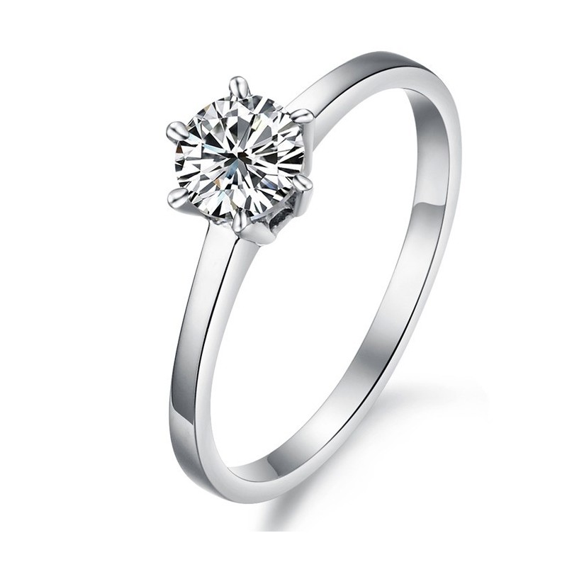Anel Feminino De Titânio Completo Com Strass Anel Feminino De Titânio Completo Com Strass