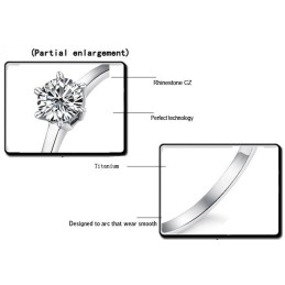 Anel Feminino De Titânio Completo Com Strass