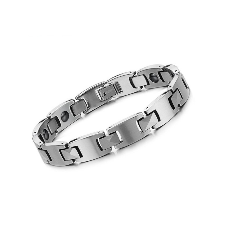 Pulseira De Titânio Magnética Masculina Fácil De Usar Para A Saúde Pulseira De Titânio Magnética Masculina Fácil De Usar Para A Saúde