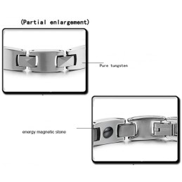 Pulseira De Titânio Magnética Masculina Fácil De Usar Para A Saúde
