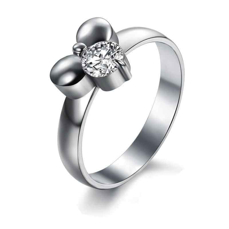 Anel Feminino De Titânio Com Strass, Famoso Por Sua Alta Qualidade Anel Feminino De Titânio Com Strass, Famoso Por Sua Alta Qualidade