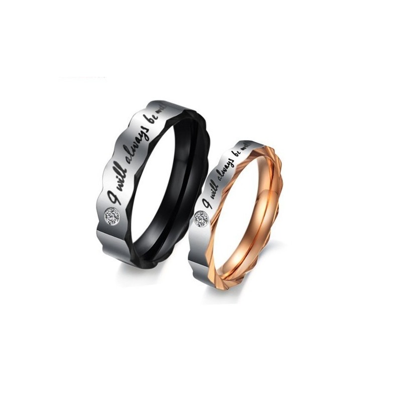 Anel De Titânio Com Reputação Confiável Para Amantes Com Strass Anel De Titânio Com Reputação Confiável Para Amantes Com Strass