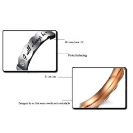 Anel De Titânio Com Reputação Confiável Para Amantes Com Strass