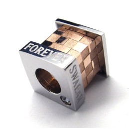 Colar Com Pingente De Titânio Fashion Love Forever (Dourado)