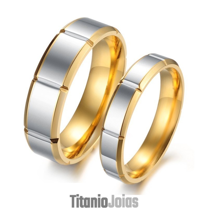 Anel De Titânio De Qualidade Estável E Moderno Para Amantes Anel De Titânio De Qualidade Estável E Moderno Para Amantes