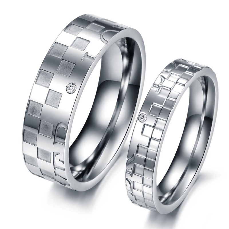 Anel De Titânio Quebra-Cabeça Para Amantes, Vendendo Bem Em Todo O Mundo Anel De Titânio Quebra-Cabeça Para Amantes, Vendendo Bem Em Todo O Mundo