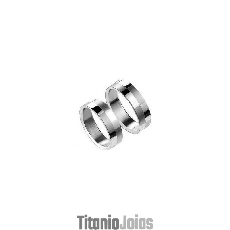 Anel De Titânio Com Qualidade E Quantidade Garantidas Para Amantes