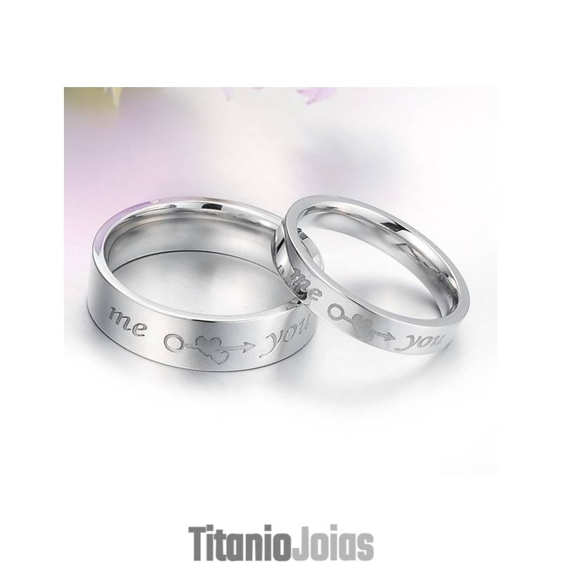 Anel De Titânio De Desempenho Confiável Para Amantes Anel De Titânio De Desempenho Confiável Para Amantes