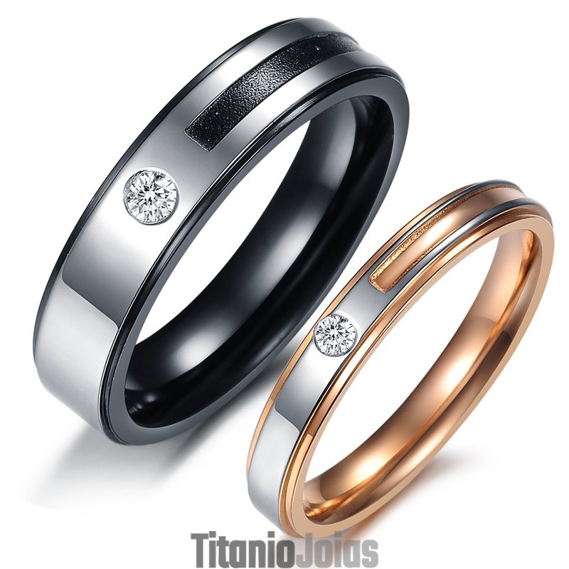 Anel De Titânio Conciso E Fácil De Usar Para Amantes Anel De Titânio Conciso E Fácil De Usar Para Amantes