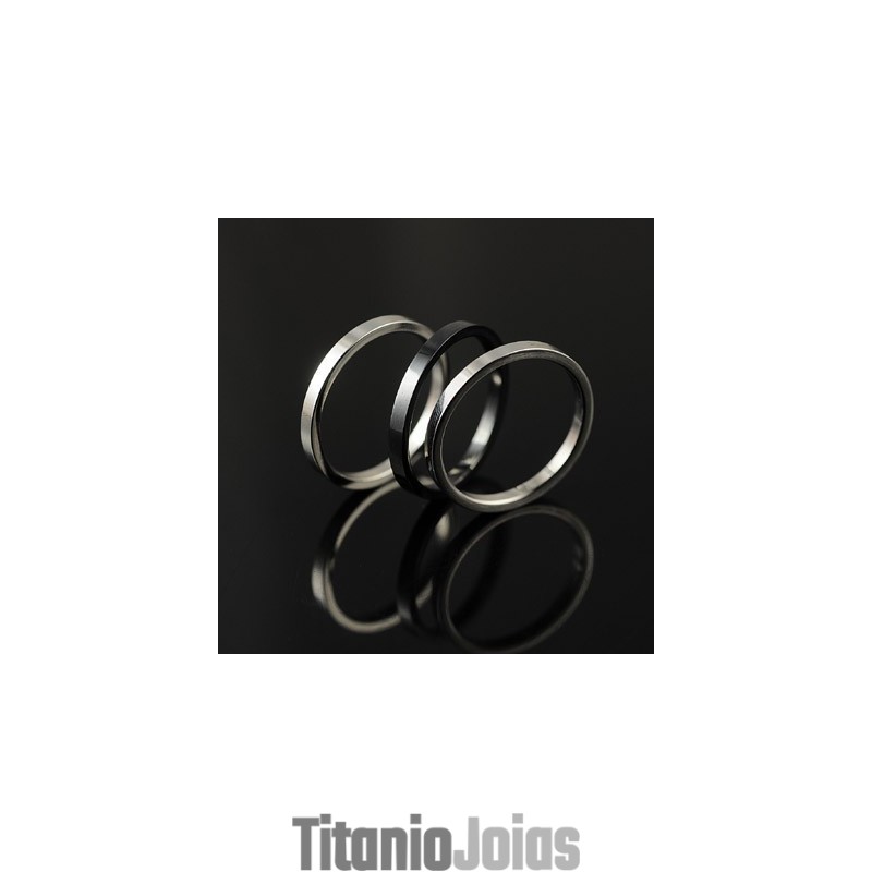Anel De Titânio Masculino Anel De Titânio Masculino