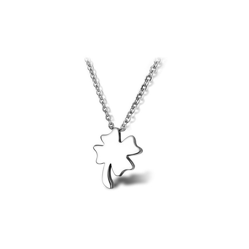 Colar De Titânio Em Formato De Trevo Feminino Da Rainha Da Qualidade Colar De Titânio Em Formato De Trevo Feminino Da Rainha Da Qualidade