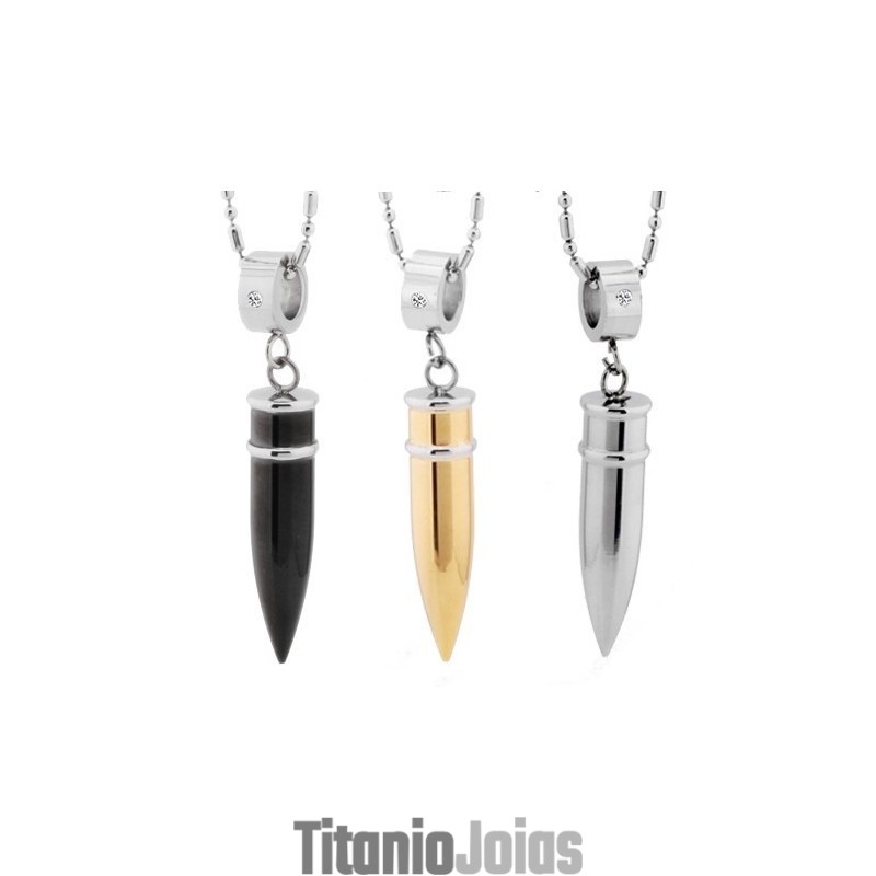 Colar De Titânio Com Desempenho Confiável E Diamante