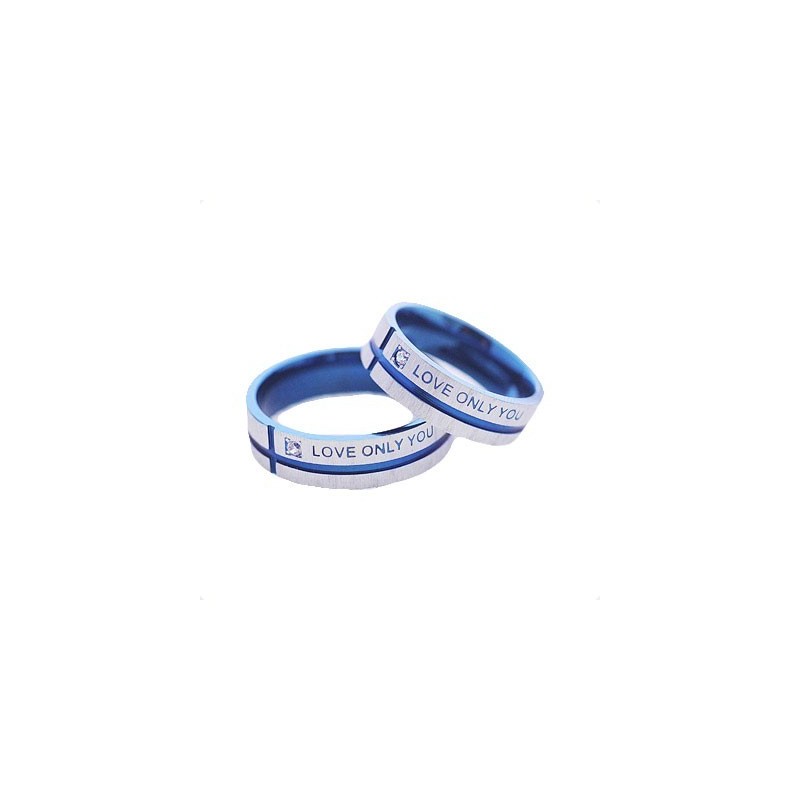 Anel Love Only You Titanium Couples Right Anel Love Only You Titanium Couples Right
