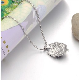 Colar Masculino The Wolf Totem Titanium Completo Em Especificações