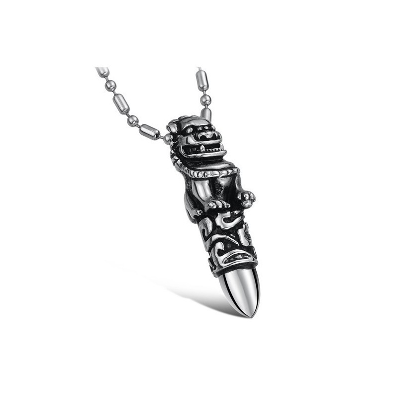 Colar Masculino Kirin Titanium King Of Quantity Colar Masculino Kirin Titanium King Of Quantity