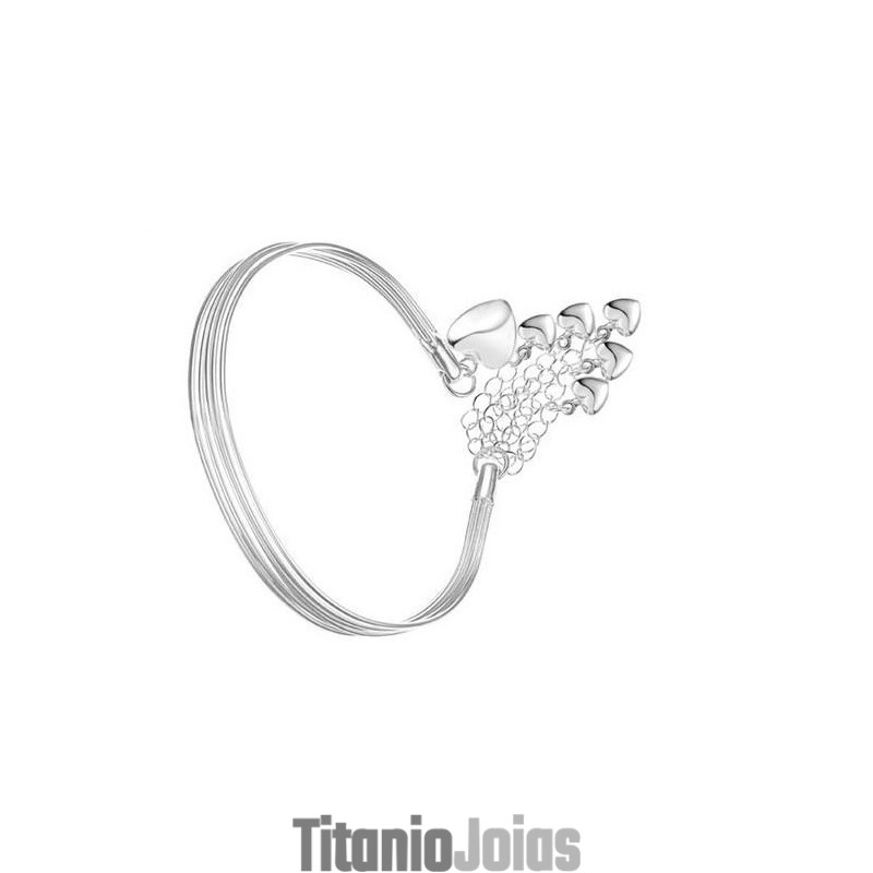 Pulseira Feminina De Titânio Com Pingente Coração De Qualidade E Quantidade Garantidas Pulseira Feminina De Titânio Com Pingente Coração De Qualidade E Quantidade Garantidas