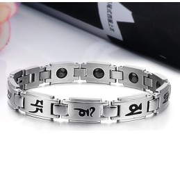 Pulseira De Titânio Durável Para Amantes