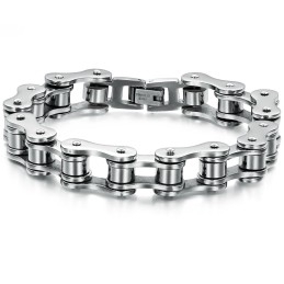 Pulseira Masculina De Titânio Muito Conhecida Por Sua Alta Qualidade