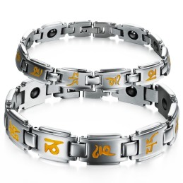 Pulseira De Titânio De Excelente Qualidade Para Amantes