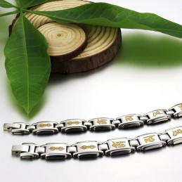 Pulseira De Titânio De Excelente Qualidade Para Amantes