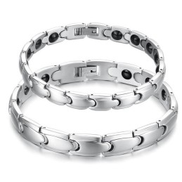Pulseira De Titânio Antifadiga De Excelente Qualidade Para Amantes