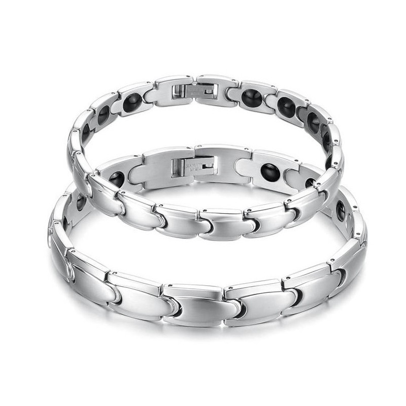 Pulseira De Titânio Antifadiga De Excelente Qualidade Para Amantes Pulseira De Titânio Antifadiga De Excelente Qualidade Para Amantes
