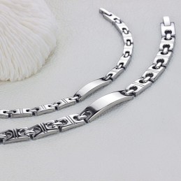 Pulseira De Titânio Antifadiga De Qualidade Estável Para Amantes