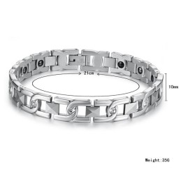 Pulseira De Titânio Antifadiga Com Grande Variedade Para Amantes