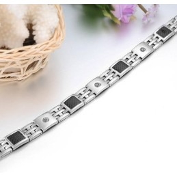 Pulseira De Titânio De Qualidade Estável E Saudável Para Amantes