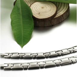 Pulseira De Titânio Fácil De Usar Para A Saúde Dos Amantes